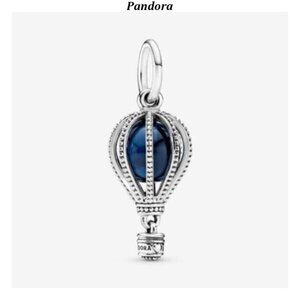 Pandora Blue Hot Air Balloon Travel Charm